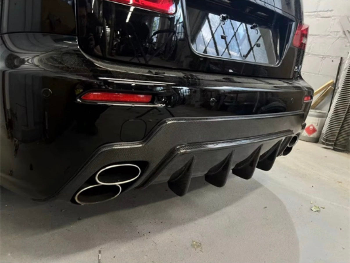 Lexus ISF Carbon Diffuser